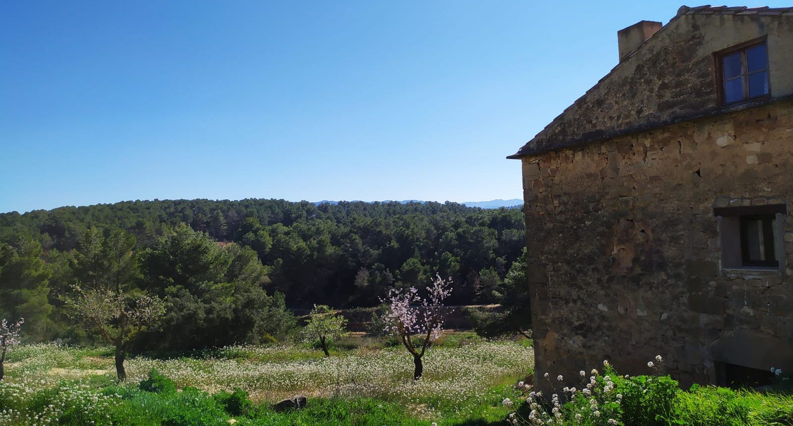 Vista exterior de mas Juanàs